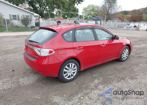 2009 Subaru Impreza 2.5I z USA, uszkodzony, nr VIN JF1GH61679H801249